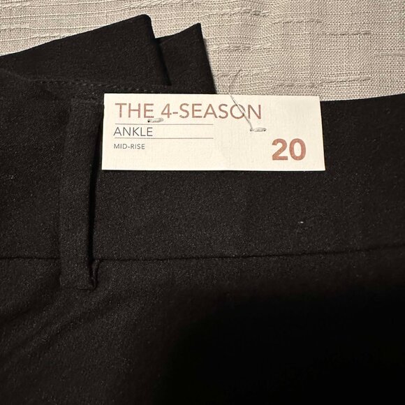 NWT Lane Bryant 4-Season Slim Ankle Pant 20 - Picture 3 of 4